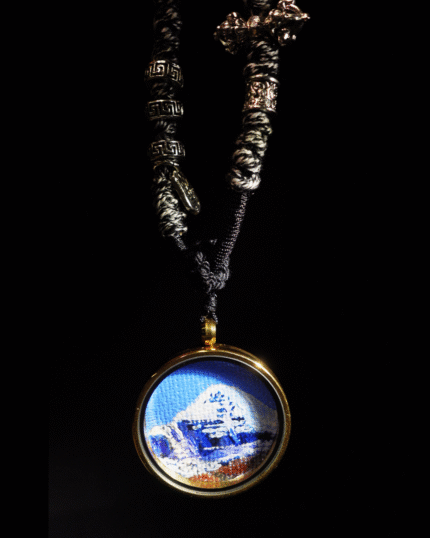 Mount Kailash Thangka Pendant