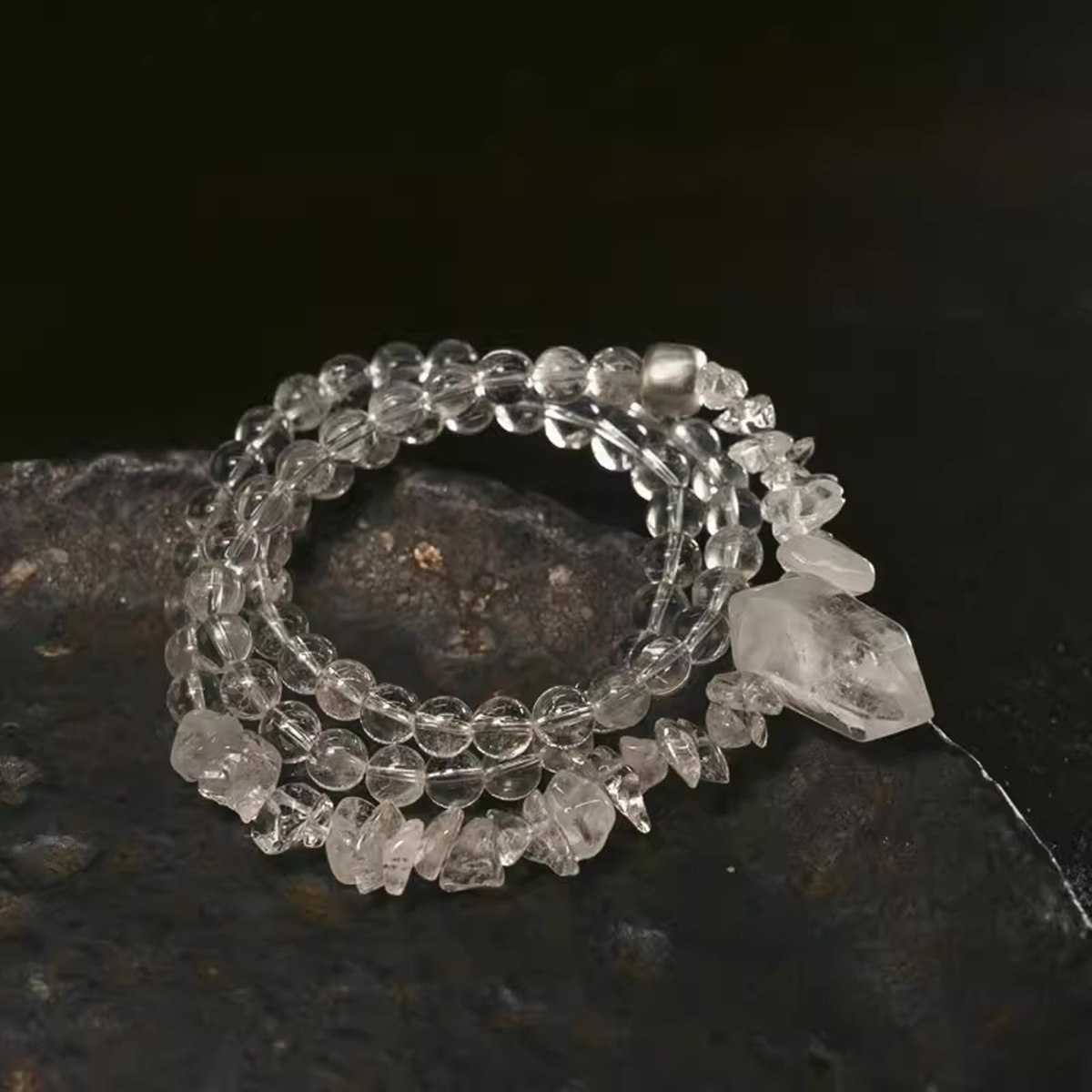 1_2e447888-fa92-4983-b8a3-8150f412aaca.png Healing Energy Clear Quartz Bracelet - Image 1