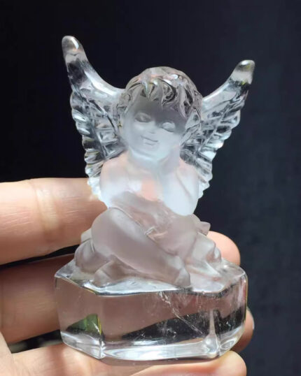 Cupid Manifest Love Tibetan Quartz Crystal Kailash Energy Protection Healing