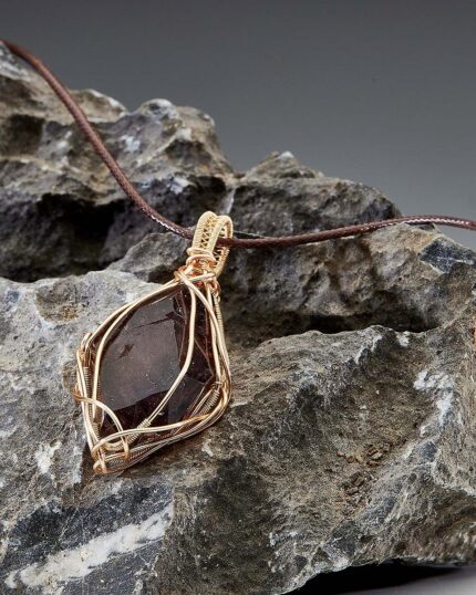 Spiritual Energy Super 7 Amethyst Gold Plated Pendants