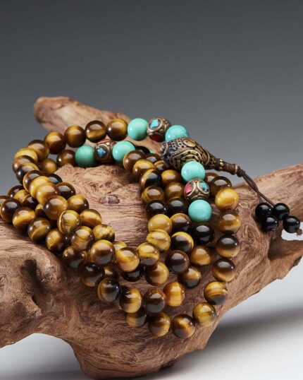 Wealth Energy Tiger's Eye Necklace