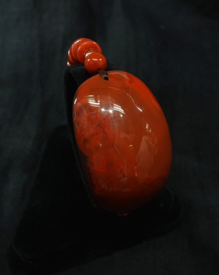 【Unique Item】 Crimson Blaze of Fortune Big Nanhong agate Bracelet