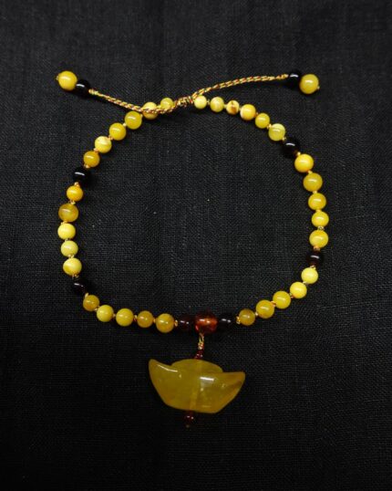 【Unique Item】 Amber ingot anklet