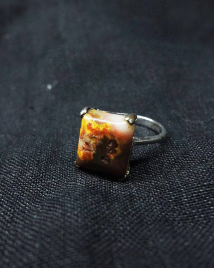 【Unique Item】 Five Elements Gemstone ring