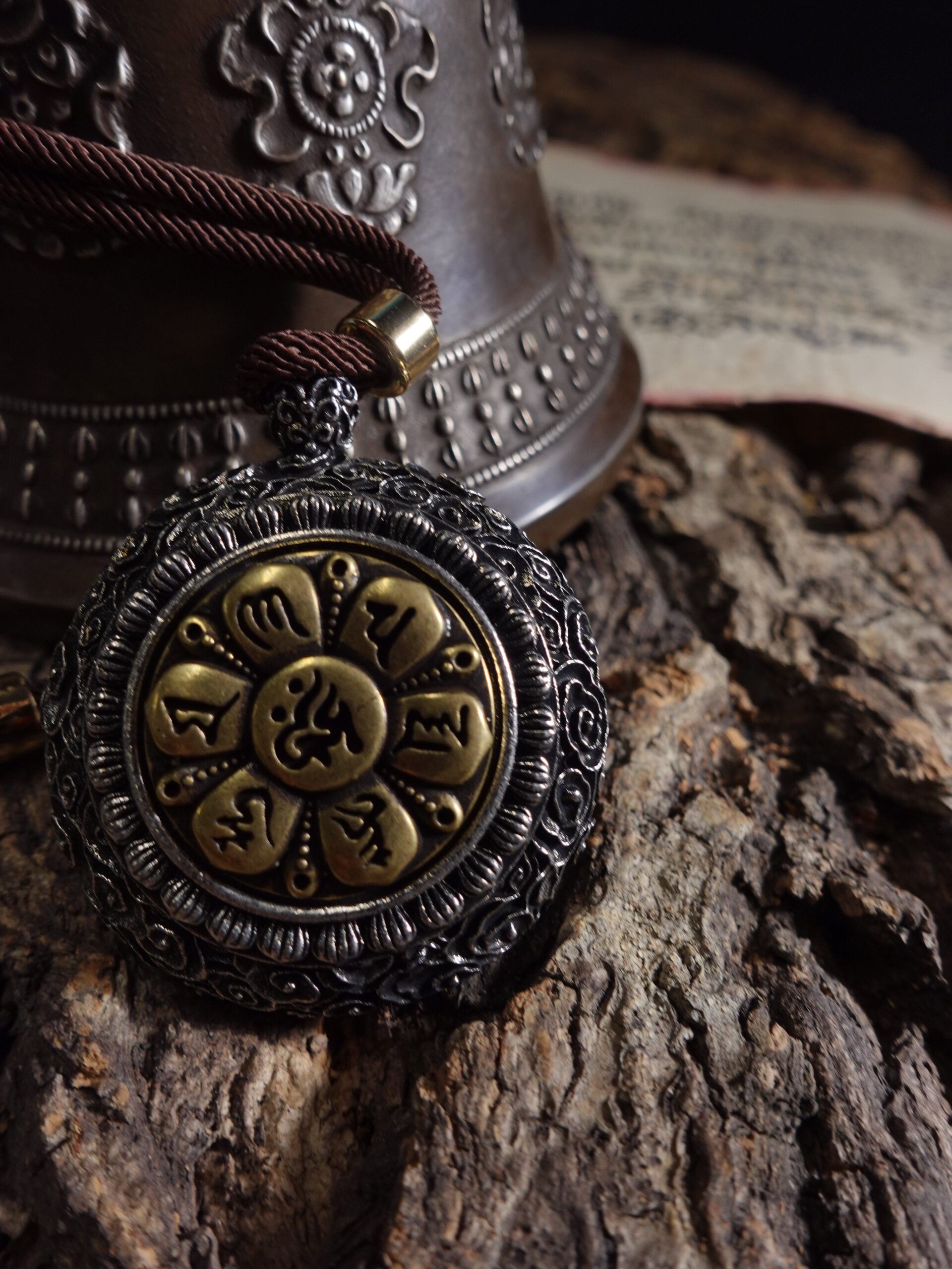 DSC01165_f151cec2-8787-4a4e-9c37-a19cbea6045d.jpg Turquoise Pendant of the Twelve Zodiac Guardian Buddhas - Image 1