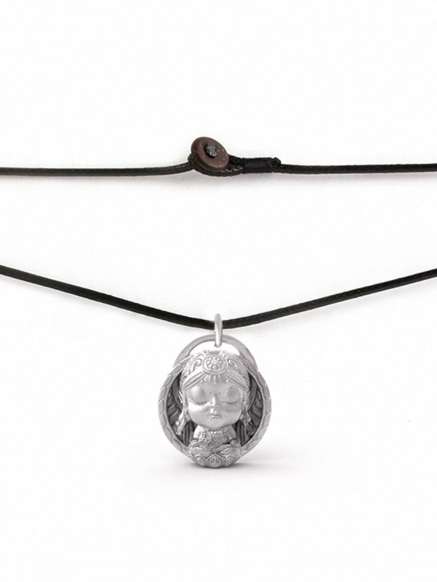 IMG_3969.jpg Zakirum Wealth Goddess Pendant Necklace - Image 1