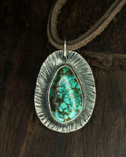 Devoted Wealth Dedicate Turquoise Pendant