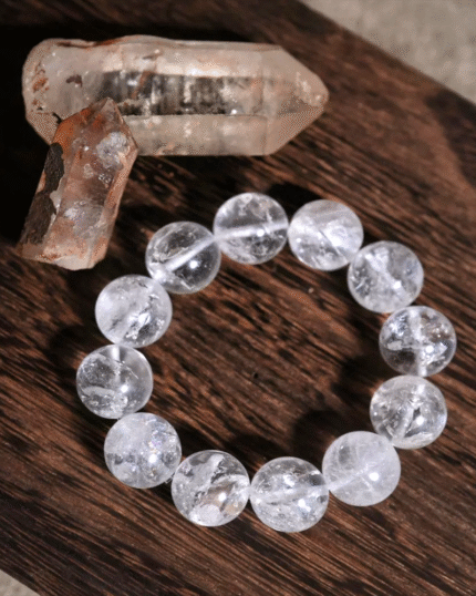 Soul's Restorative Pulse Clear Quartz Bracelet