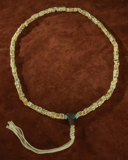 108 Beads Antique Tibetan Jade & Turquoise Bodhi Seed Prayer Bracelet