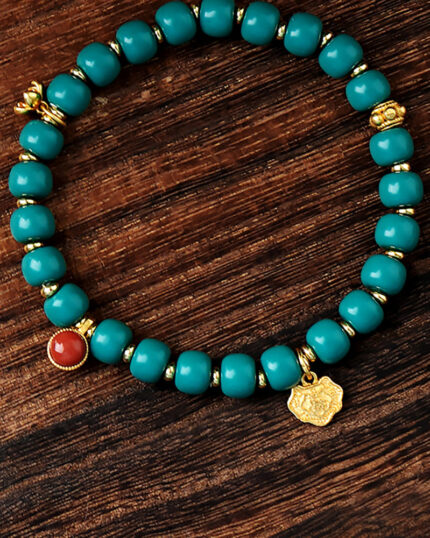 Kailash Energy Wealth Turquoise Bracelet