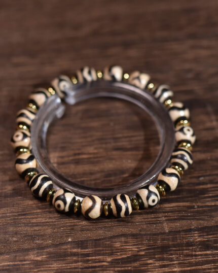 Prosperity Essence Dzi Bead Handmade Bracelet