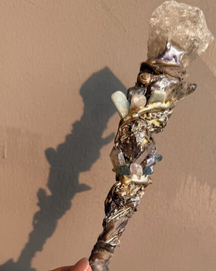 Vitality Crystal Healing Wand by Kailash Energy