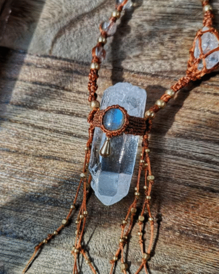 Grace's Gentle Healing Clear Quartz Necklace